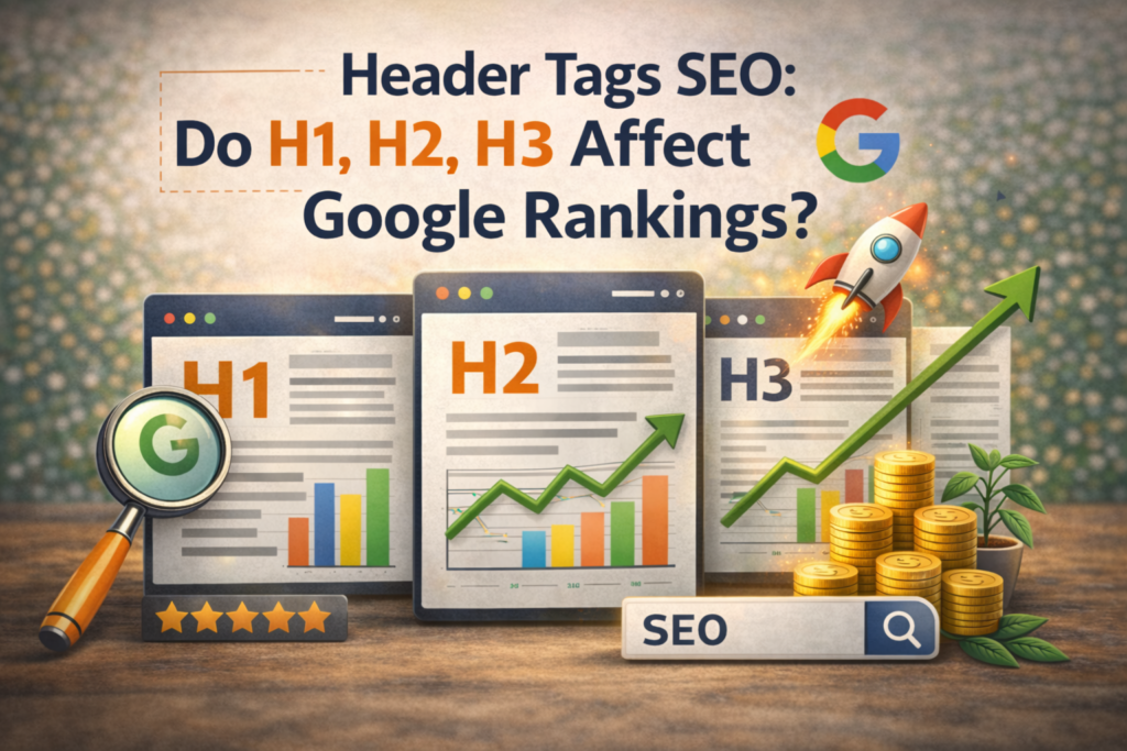 Header tags and SEO rankings