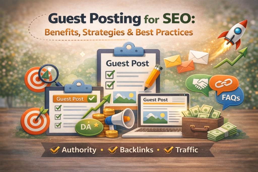 Guest Posting for SEO: Benefits, Strategies & Best Practices