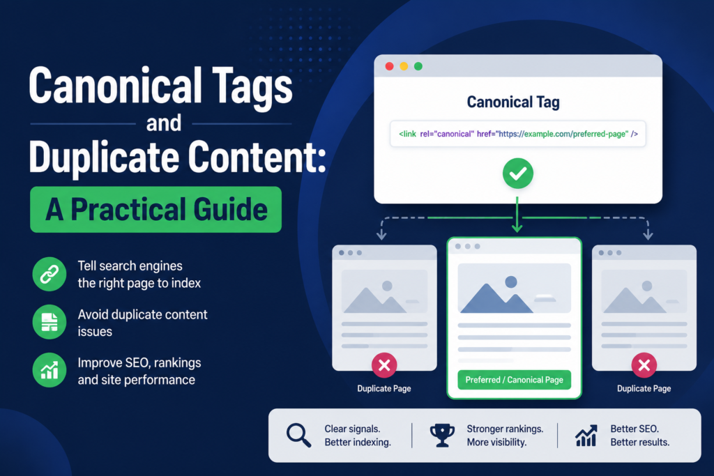 Canonical-tags-duplicate-content